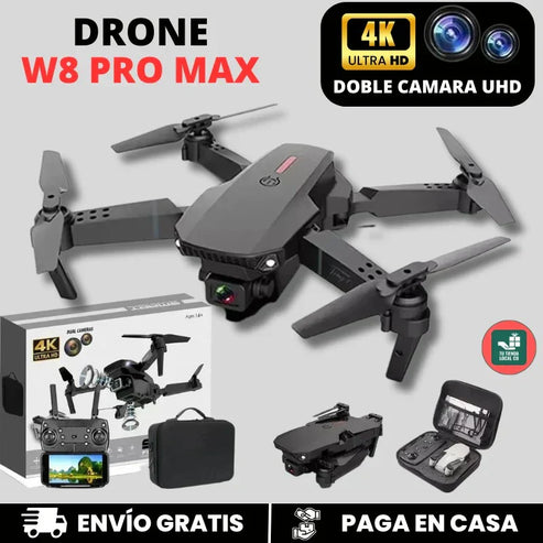 NUEVO DRONE W8 PRO MAX 2025 CON INTELIGENCIA ARTIFICIAL